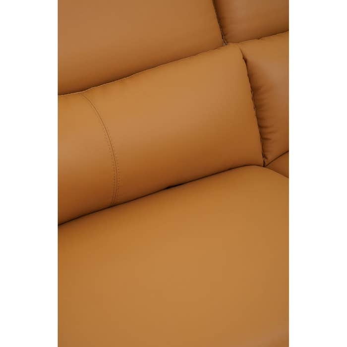 Lincoln 3-Seater Sofa – Tan Leather