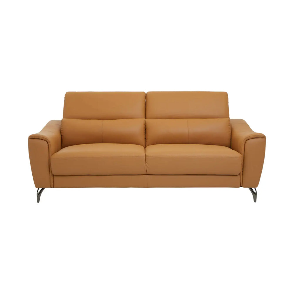 Lincoln 3-Seater Sofa – Tan Leather