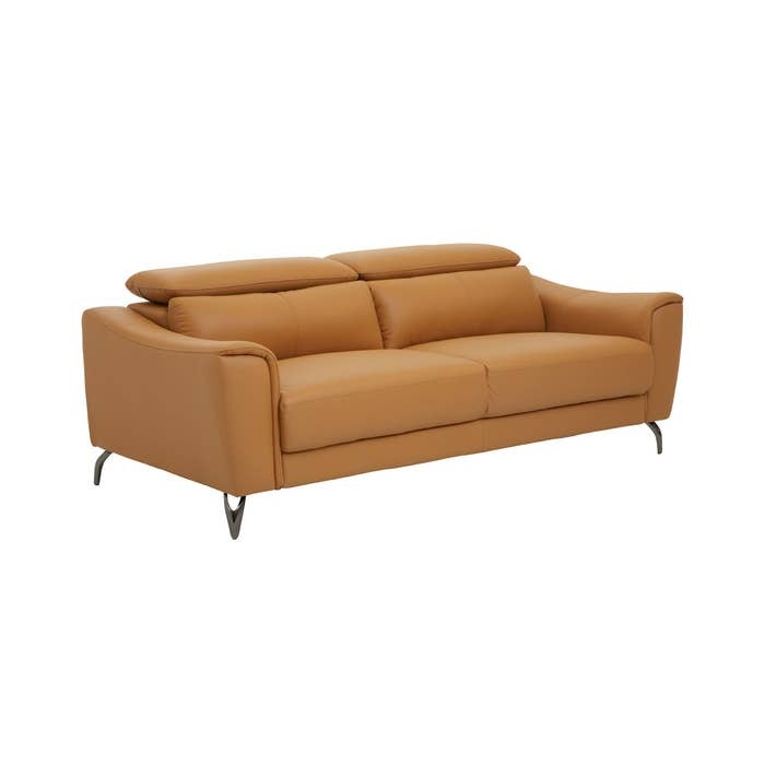 Lincoln 3-Seater Sofa – Tan Leather