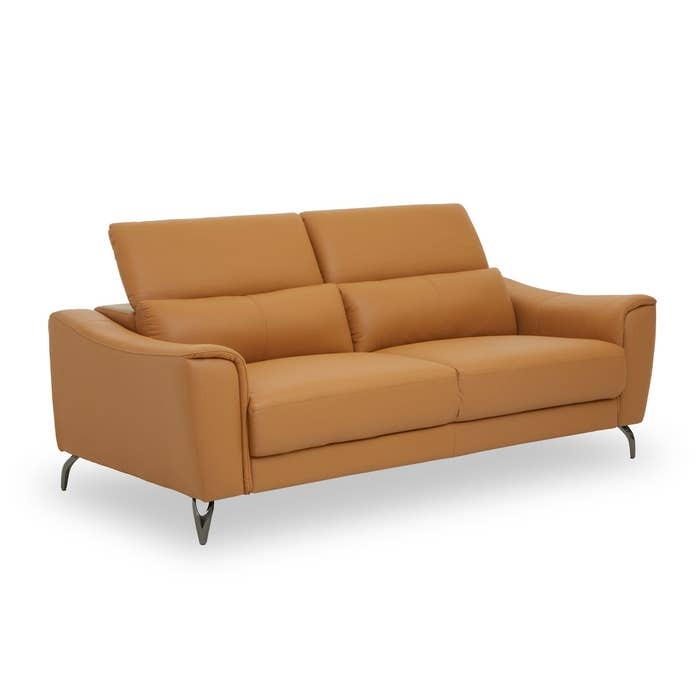 Lincoln 3-Seater Sofa – Tan Leather