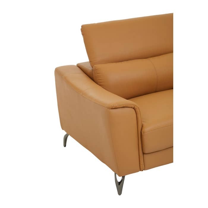 Lincoln 3-Seater Sofa – Tan Leather