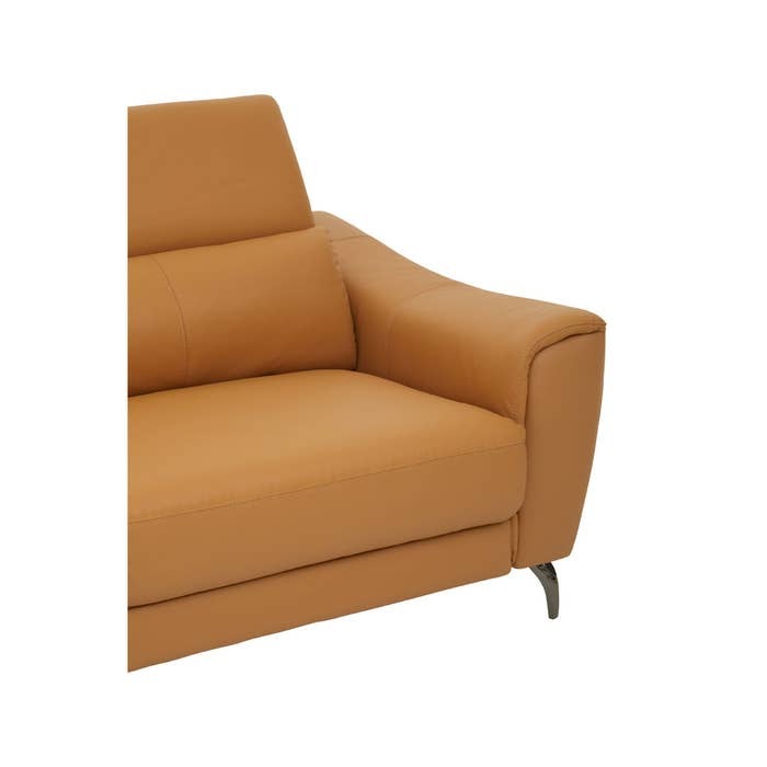 Lincoln 3-Seater Sofa – Tan Leather