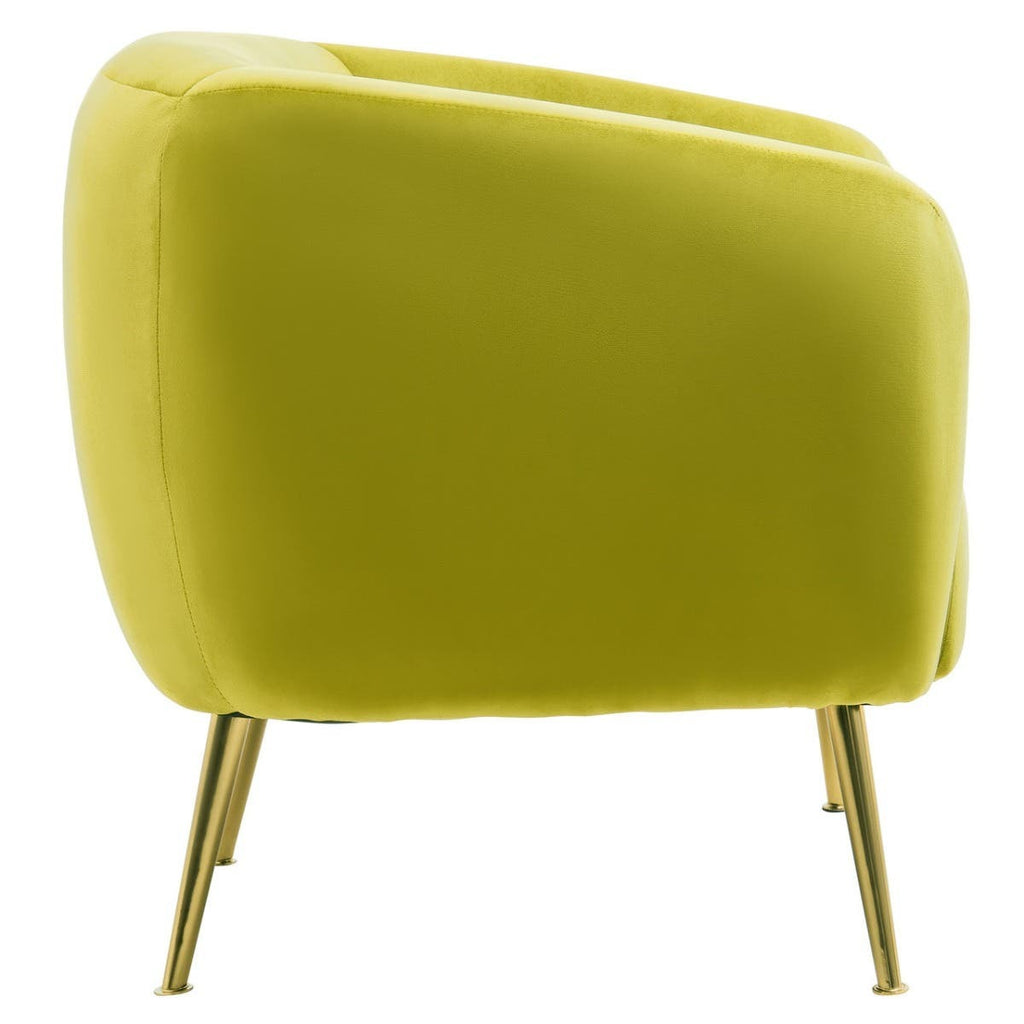 Lindsay Chair – Olive Velvet