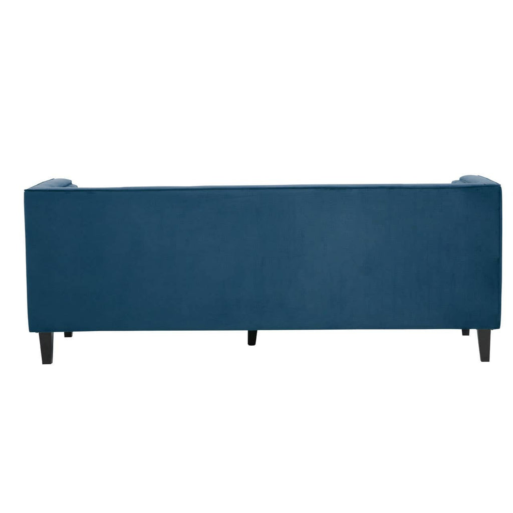 Rayla 3-Seater Sofa – Blue Velvet