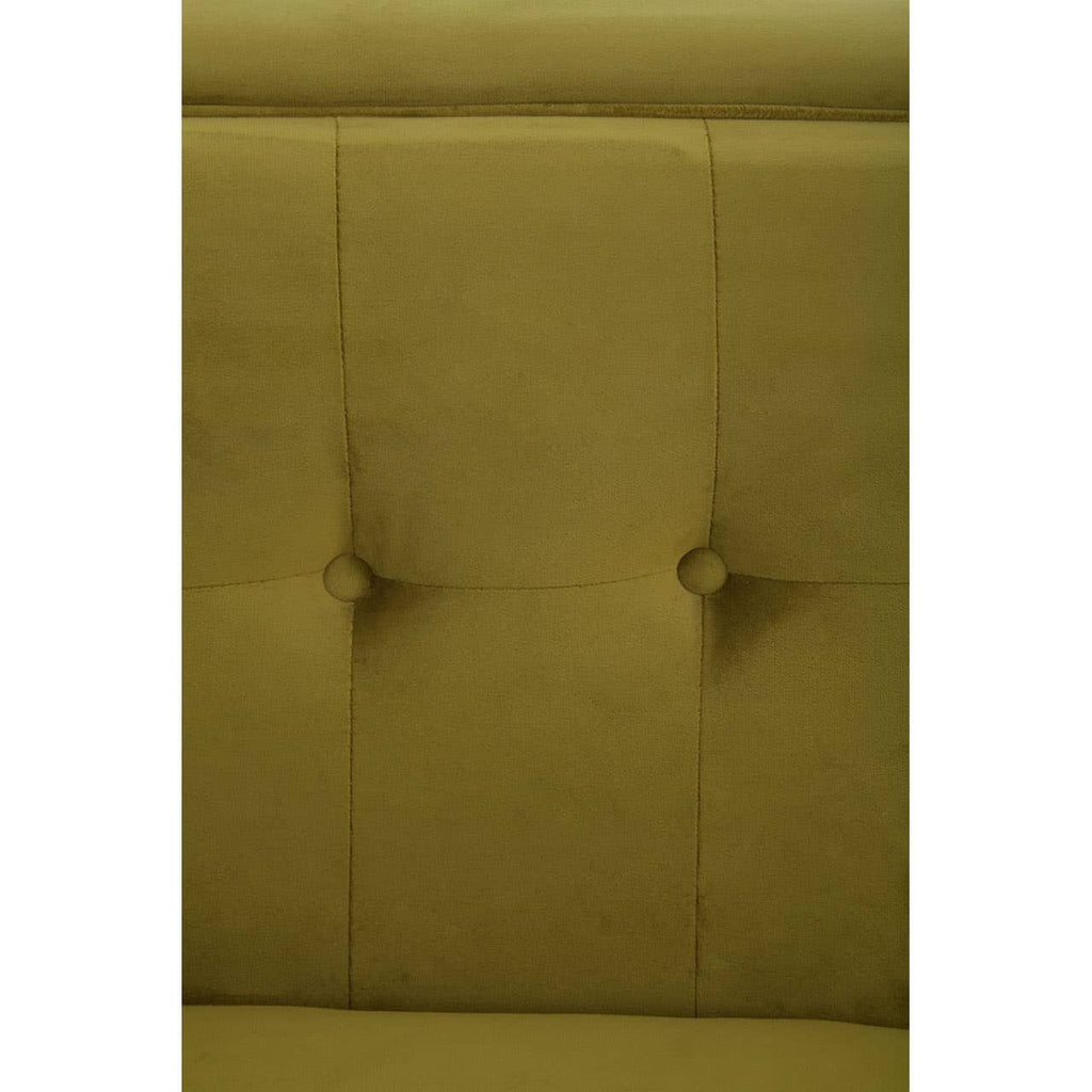 Rayla 3-Seater Sofa – Olive Velvet