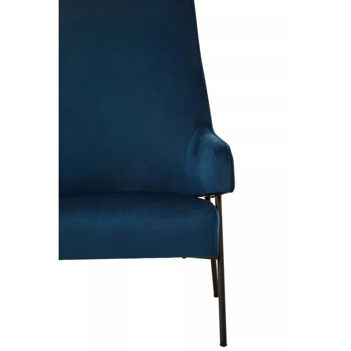 Rosabell Dining Chair – Blue Velvet