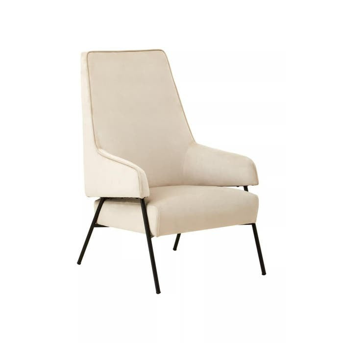 Rosabell Dining Chair – Cream Velvet