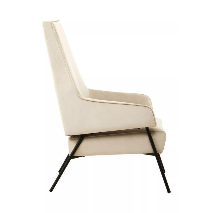 Rosabell Dining Chair – Cream Velvet