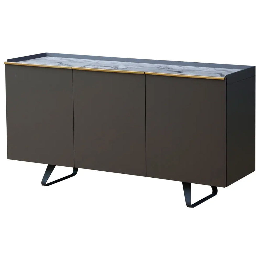 Rothwell Sideboard with Grey Marble Top