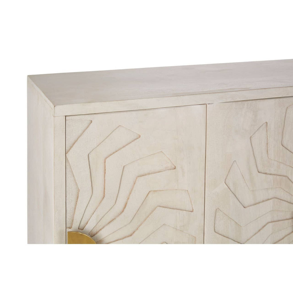 Solana Sideboard – Whitewashed Mango Wood