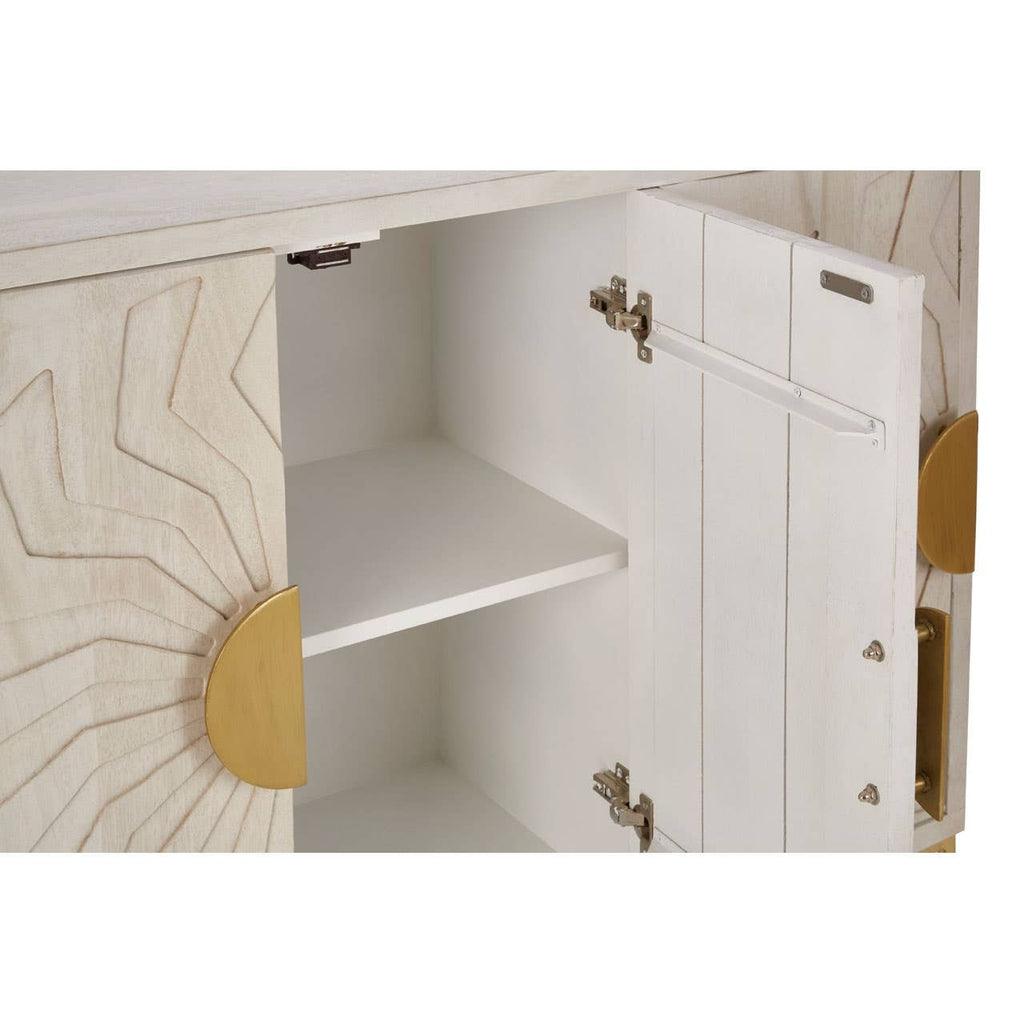 Solana Sideboard – Whitewashed Mango Wood