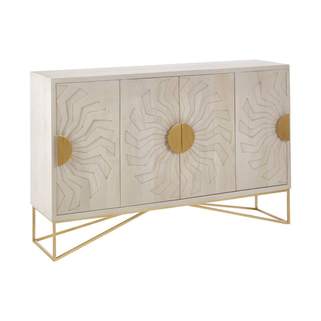 Solana Sideboard – Whitewashed Mango Wood